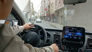 ARABA KAÇIRMA (PASSAT YOL VERMEDİ.) TRAFİKTE KALDIM. FORD TRANSİT CUSTOM VOL #61