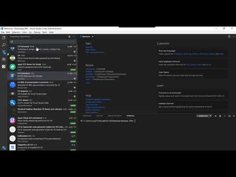  Bootstrap and VS Code Extensions Installation