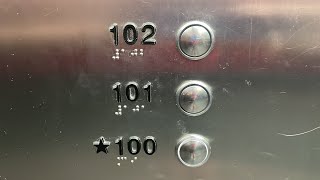 102 FLOOR HYDRAULIC ELEVATOR @ One World Trade Center Observatory - Manhattan, NY