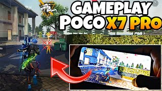 TESTEI AO MÁXIMO DO POCO X7 PRO NESSA HANDCAM DE FREE FIRE MOBILE 