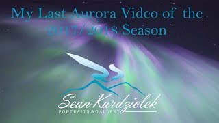 Amazing Night of Aurora Borealis Captured in North Pole, Alaska (April 10, 2018)