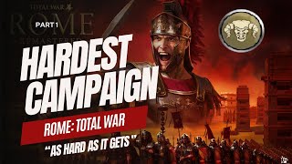 Spain VH/VH - Challenge Campaign: "As Hard As It Gets" - Part 1 - Rome: Total War