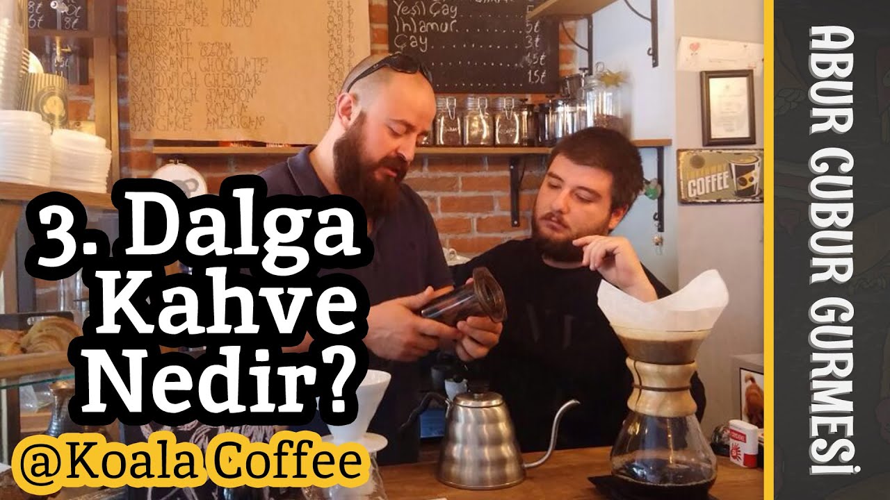 3. Dalga Kahve Nedir? Koala Coffee Abur Cubur Gurmesi Vlog YouTube