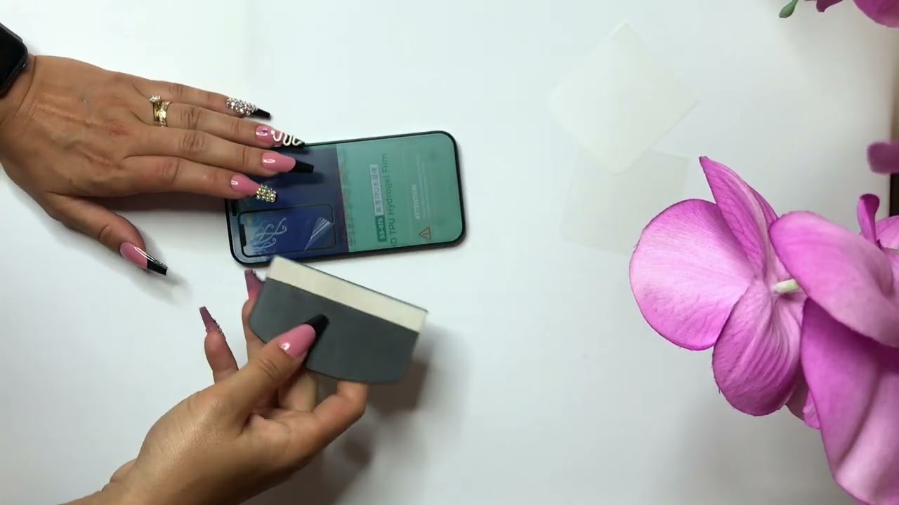 Folie Silicon instalare fara lichid - HTPMAG hydrogel