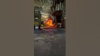 BHEL Haridwar Rooter making with hydrolic press #bharatheavyelectricalslimited #hydrolicpress #short