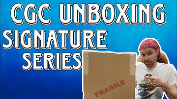 CGC Unboxing Signature Series Books from New York Comic-Con