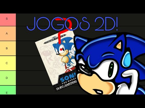 Rankeando todos os jogos 2D de sonic no pc!