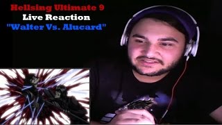 Hellsing Ultimate 9 Live Reaction Walter Vs. Alucard