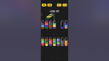 Soda sort puzzle level 221
