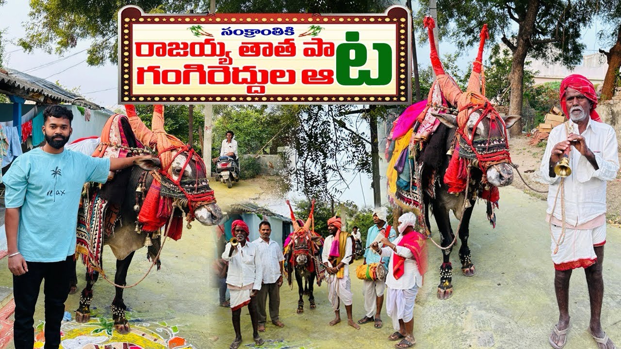 రాజయ్య తాత పాట గంగిరెద్దుల ఆట 🐄