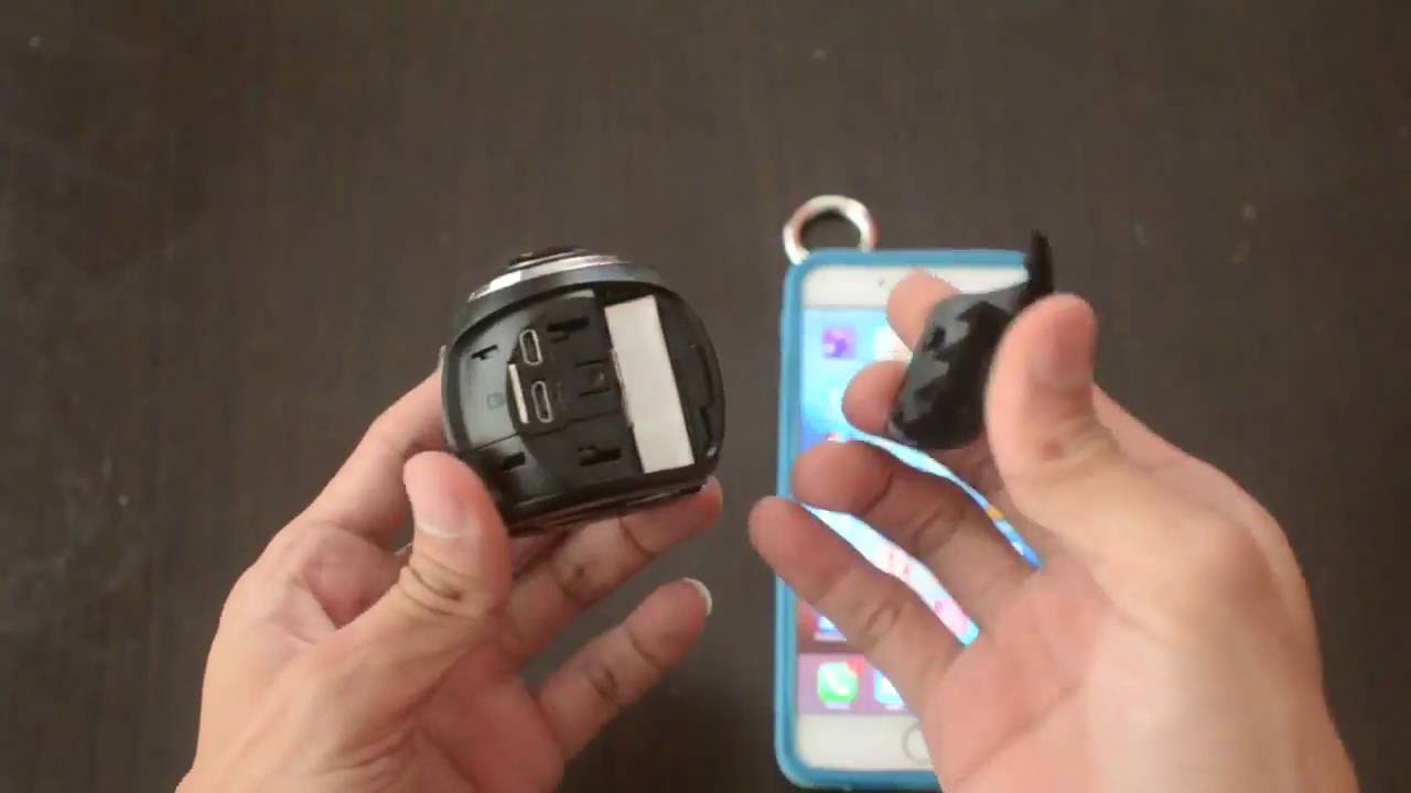 XDV360 action camera 360 panorama view