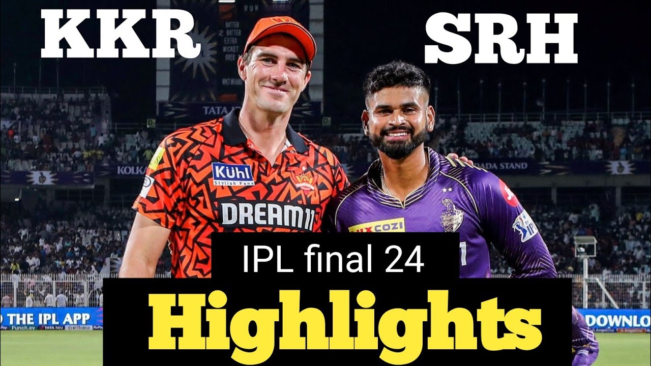 KKR vs SRH IPL final Highlight 2024 || TATA IPL24 || 