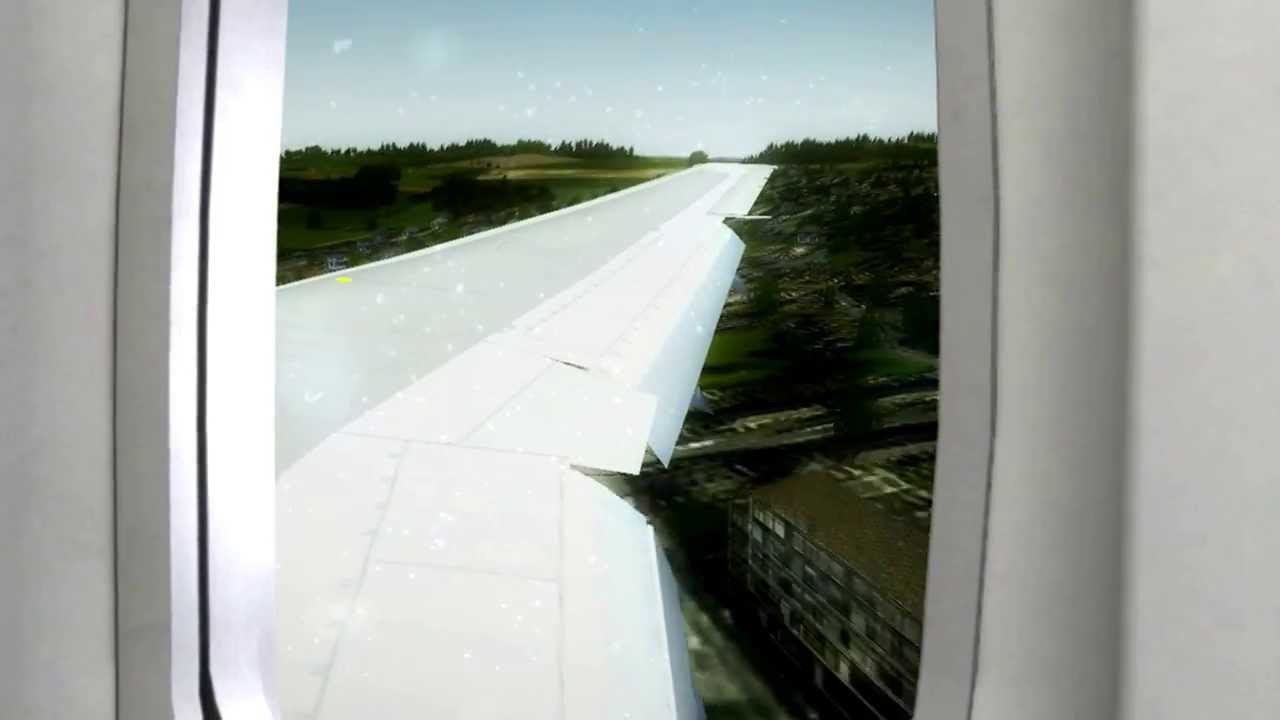[HD] Realistic FSX Landing at Zurich