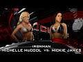 WWE Smackdown vs RAW 2009 Xbox 360 (Michelle McCool vs Mickie James) Ironman Match