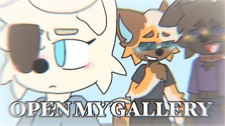 ! MUTED ! Open my gallery meme || Piggy || foxy x doggy || gacha trend but animated