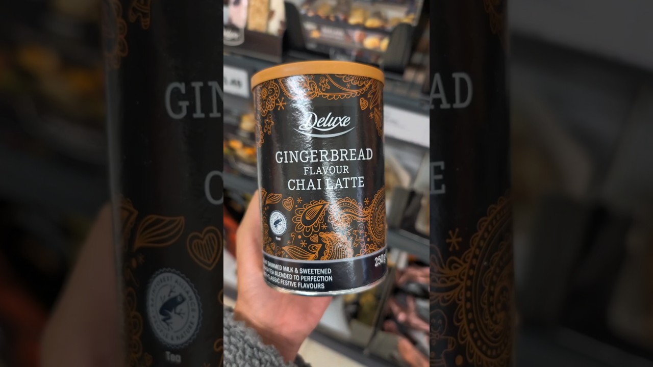 GINGERBREAD FLAVOUR CHAI LATTE 