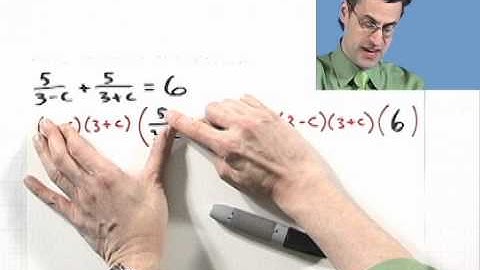 Modeling with Rational Equations