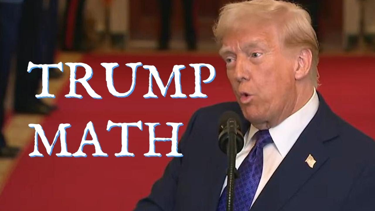 TRUMP MATH - YouTube
