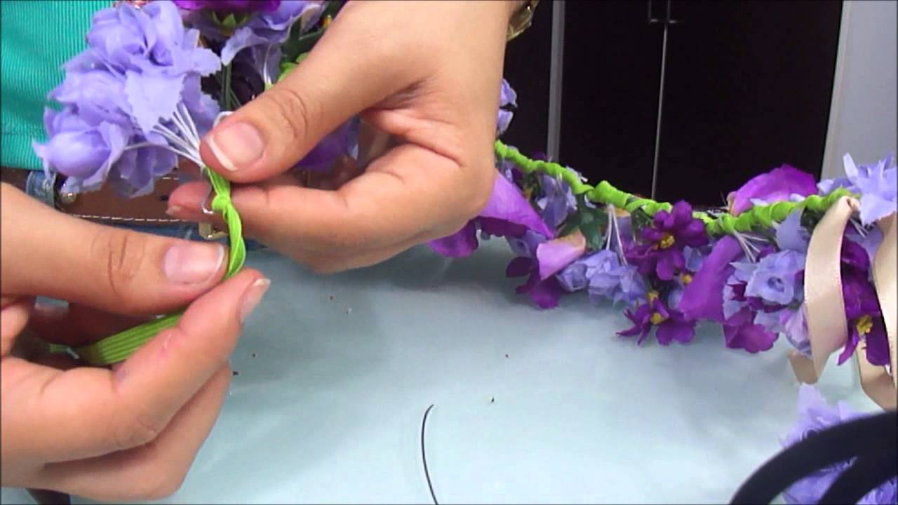 Como fazer Coroa de Flores