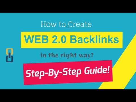 How to Create Web 2.0 Backlinks