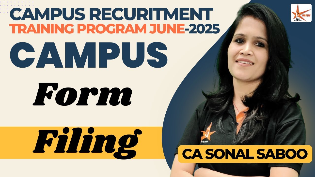 CMA Campus Form Filing June 2025  Step By Step Information 