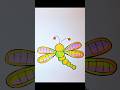 Coloring a Cute Neon Dragonfly with Markers: Relaxing ASMR (Picture Comes Alive!)