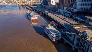 The rain stopped, so why is the Ohio River still rising?