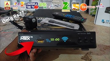 Intex V8 Golden set top box unboxing and review