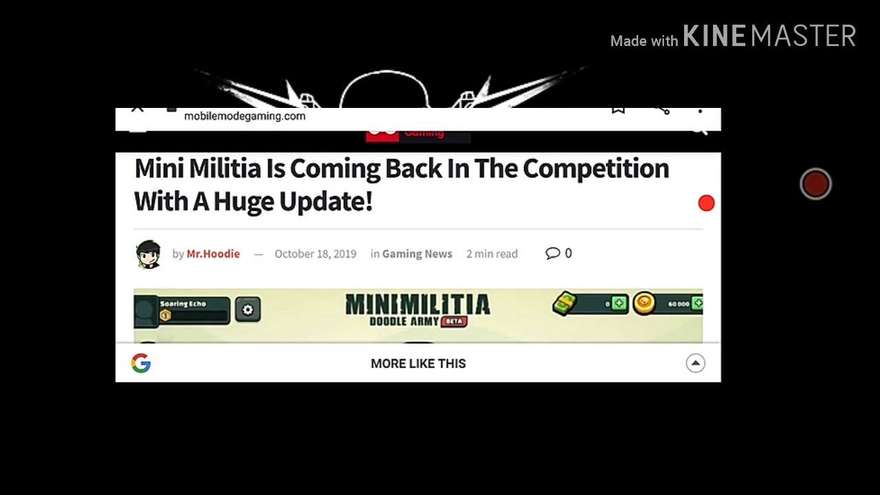 Mini Militia-Updates and Reviews