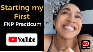 Life in FNP SCHOOL|Starting NP Practicum|Mom in Nursing School|My NP School Journey