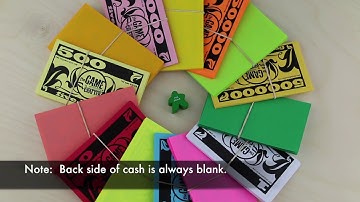 Cash - Board Game Pieces from The Game Crafter
