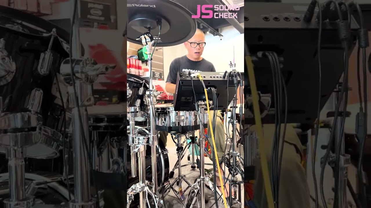 Come try the all-new Roland V-Drums 5-Series at JS Music!