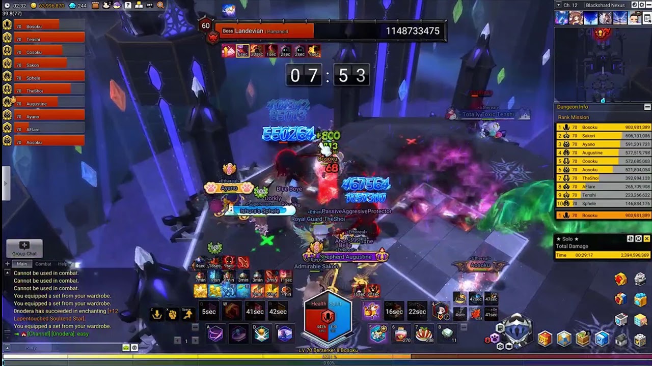 Maplestory 2: Blackshard Nexus - Berserker's POV