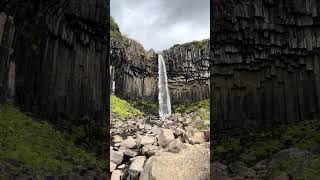 Svartifoss waterval in IJsland