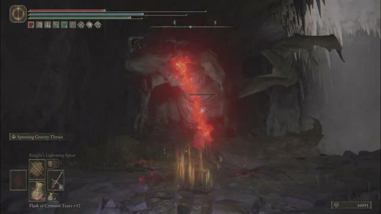 ELDEN RING Ancient dragon stone location drake fight dragons pit YouTube