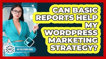 Can Basic Reports Help My WordPress Marketing Strategy?