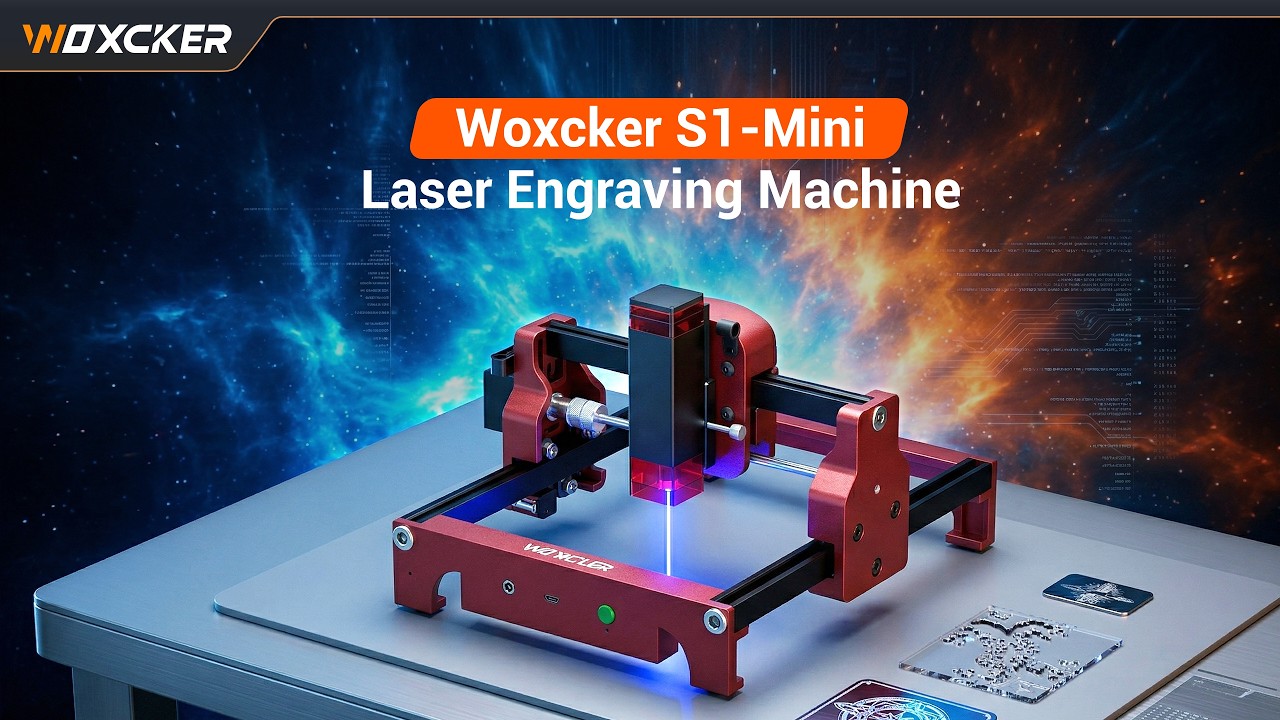 Woxcker S1-Mini Laser Engraving Machine - YouTube
