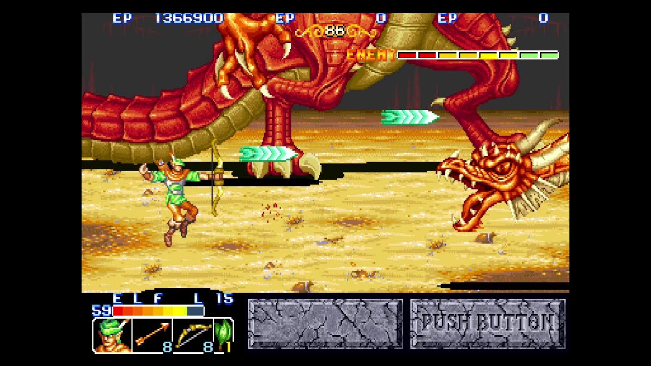 ザ・キングオブドラゴンズ』THE KING OF DRAGONS カプコン ベルト