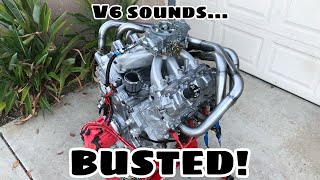 LV3 race motor with FED Heads and 6 into 1 Header…Oh my!