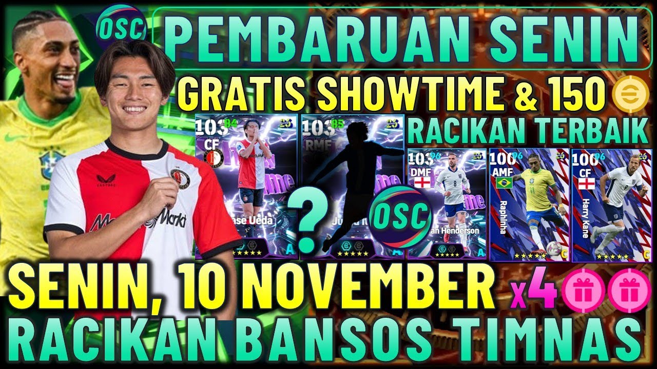 CARA MENDAPATKAN SHOWTIME GRATIS !! PEMBARUAN SENIN 10 NOVEMBER, RACIKAN HIGHLIGHT BRAZIL & INGGRIS.