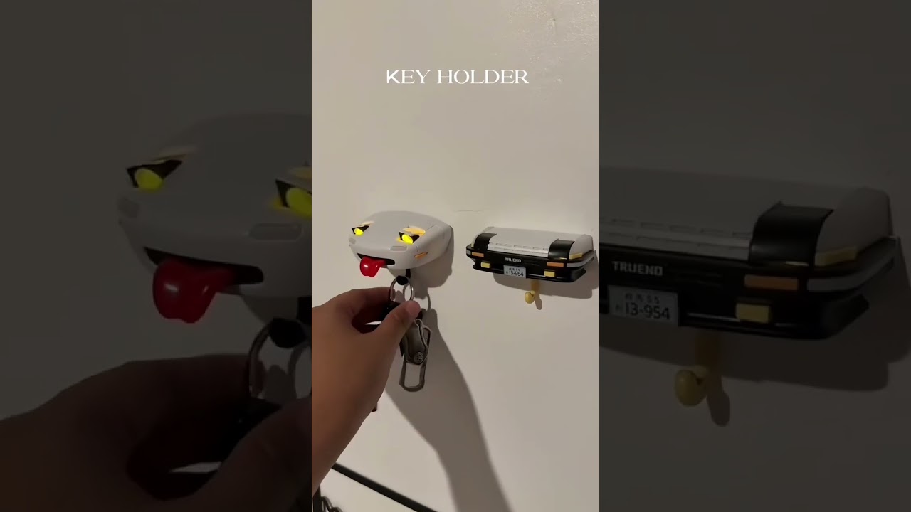 AE86 Car Headlight Key Holder, Decor Creative Senior Key Hanger