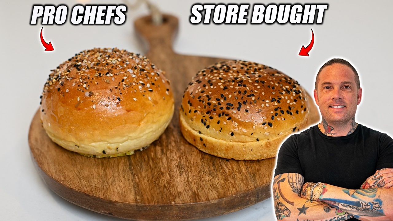 BRIOCHE BUNS SO GOOD THEY DESERVE A MICHELIN BURGER