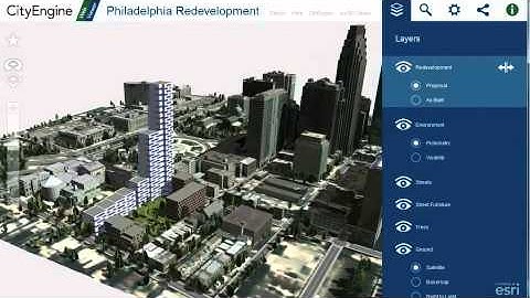 CityEngine Web Scenes