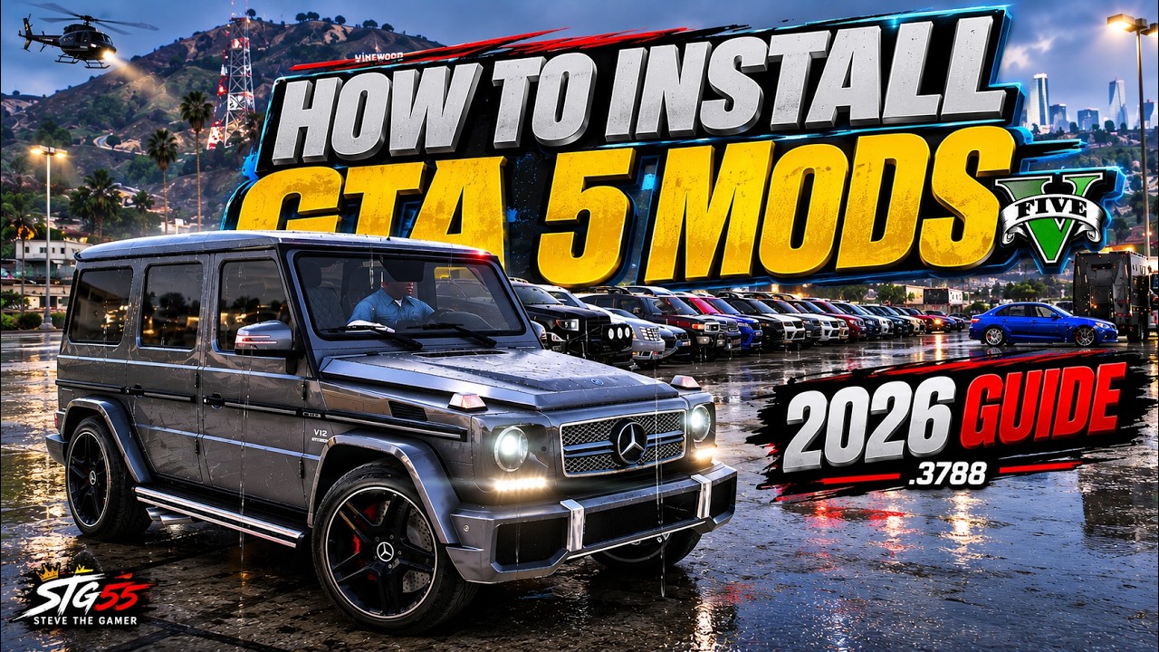 🔥 How To Install GTA 5 Mods in 2026 (.3788) | Complete Beginner Guide