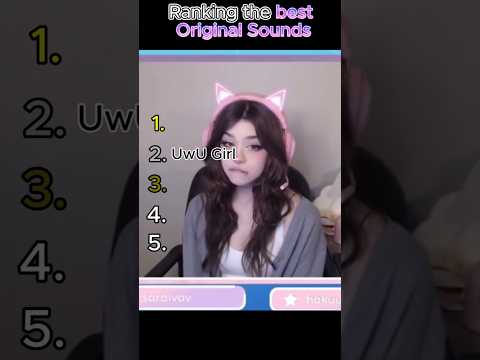 Ranking The Best Original Sounds Shorts