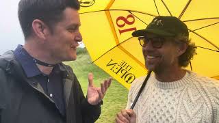 Erik Anders Lang on what it feels like to be at The Open
