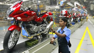 Bajaj Motorcycles Factory 2024: Manufacturing Indian Bike BAJAJ - Production & Assembly line