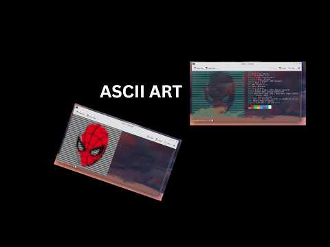 Convert an image to ASCII art and change fastfetch logo