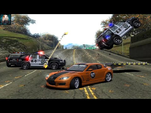 Mazda RX-8 - Need For Speed Most Wanted | Epic Police Chase!