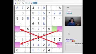 Extreme Sudoku:  Finned Fish, XYZ Wings And Empty Rectangles